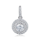 Серебряная подвеска с фианитами SZDN08835-P/12/1