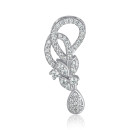 Серебряная подвеска с фианитами SZDP00504-P/12/1