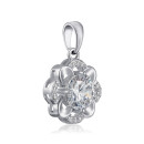 Серебряная подвеска с фианитами SZDP01717-P/12/1