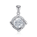Серебряная подвеска с фианитами SZDP01806-P/12/1