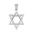 Серебряная подвеска Звезда Давида  SZDP02250-P/12