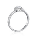 Серебряное кольцо с фианитами (SZDR00935-R/12/1)