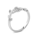 Серебряное кольцо с фианитами (SZDR10135)