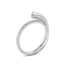 Серебряное кольцо с фианитами (SZDR15589)