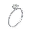 Серебряное кольцо с фианитом SZDR16733-R/12/1