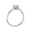 Серебряное кольцо с фианитом (SZDR16823-R/12/1)