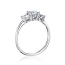 Серебряное кольцо с фианитами (SZDR16830-R/12/1)