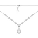 Серебряное колье с фианитами (SZDS05131 к)