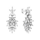 Серебряные серьги-подвески с фианитами (SZDS05145 с)