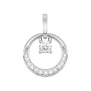 Серебряная подвеска с фианитами (SZDS06287)