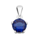 Серебряная подвеска с фианитом (SZSE07049 под)