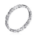 Серебряное кольцо с фианитами TA06784-R/12/1