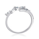 Серебряное кольцо с фианитами TA08418-R/12/1