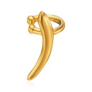 Серебряная серьга-каффа TE-1613-GOLD-E/20