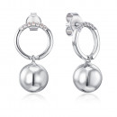Серебряные серьги с фианитами (TE28899-8-E/12/1)