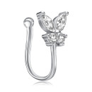 Серебряная каффа с фианитами TLN-282-S-PI/12/1