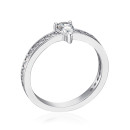 Серебряное кольцо с фианитами TR-995-7-S-R/12/1