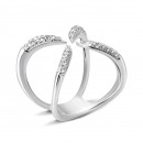 Серебряное кольцо с фианитами (WR25175-W(wp))