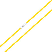 Серебряное колье с шпинелью (113016б)