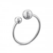 Фаланговое серебряное кольцо (ВС-147р)