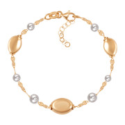 Серебряный браслет с жемчугом BRT_10939-B/20/21085