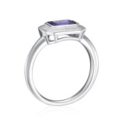 Серебряное кольцо с фаинитами (OL04185A-R/12/1509)