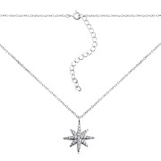 Серебряное колье с фианитами (86031б)