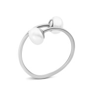 Серебряное кольцо с жемчугом (1250)