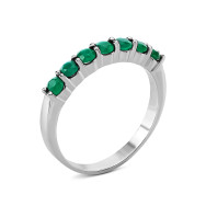 Серебряное кольцо с агатом (1849/1р-GRAG)