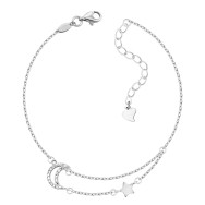 Серебряный браслет с фианитами (1BR69734-CZ)