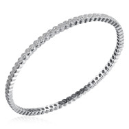 Серебряный браслет с фианитами (2B11555-B/12/1)