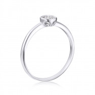 Серебряное кольцо с фианитами (2R10191-R/12/1)