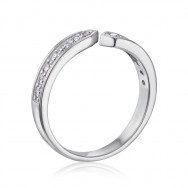 Серебряное кольцо с фианитами (2R30313-R/12/1)
