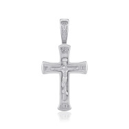 Серебряный крестик. Распятие Христа 31380/12/1