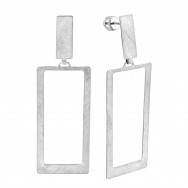 Серебряные серьги-подвески (3FME-02836-2)