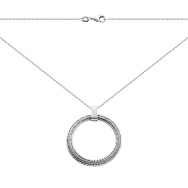 Серебряное колье (3N-01717-1)
