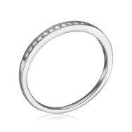 Серебряное кольцо с фианитами 3RI71029-R/12/1