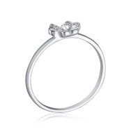 Серебряное кольцо с фианитами 3RI71183-R/12/1