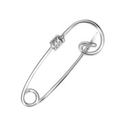 Серебряная булавка (8043)