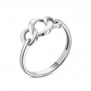  Серебряное кольцо (81129)