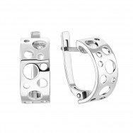 Серебряные серьги (82124)