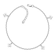 Серебряный браслет (843/4/нбр/род)