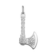 Серебряная подвеска Секира Перуна (899/род)