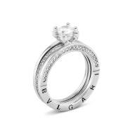 Серебряное кольцо с фианитами (951е0377б)