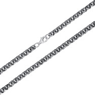 Серебряная цепочка с чернением Р-4301-3-L/52