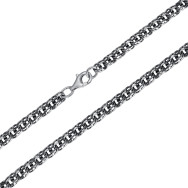 Серебряная цепочка с чернением Р-4301-4-L/52