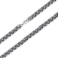 Серебряная цепочка с чернением Р-4301-6-L/52