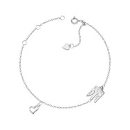 Серебряный браслет Герб  Б2/1039Ш-21