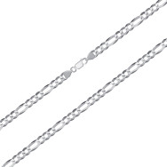 Серебряная цепочка 073 S. FLAT-3-L/12
