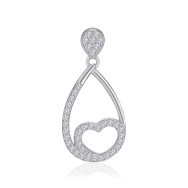 Серебряная подвеска с фианитами SZDP00405-P/12/1